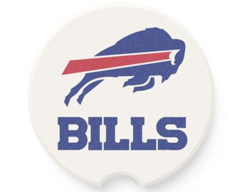 Buffalo Bills Soapstone Car Coaster
