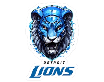 Detroit Lions Vinyl Decals