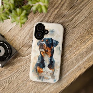Rottweiler Phone Case | iPhone 16/15/14/13/12/11 Pro | Samsung Galaxy S23/S22/S21 Ultra