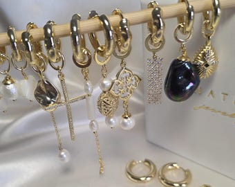 Build your own jewelry Interchangeable charms and pendants for earrings, chains, necklaces, bags, phone straps by Donatella
