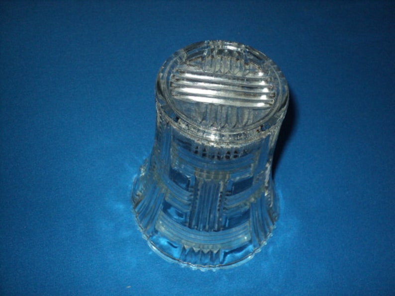 Vintage Hazel Atlas Clear Glass Criss Cross Pattern From The | Etsy