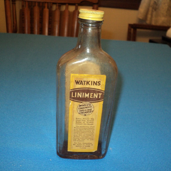 Liniment Bottle - Etsy