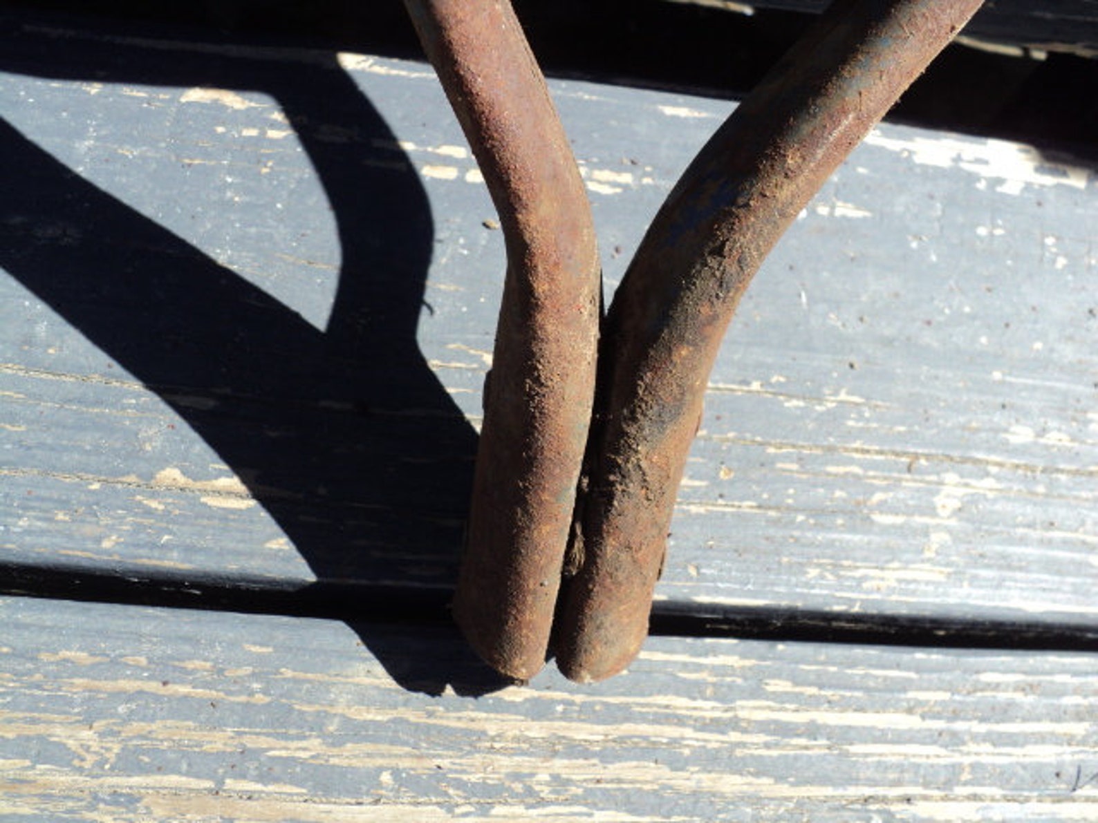 Primitive Broken Shovel HandleRusty and Worn Etsy