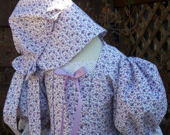 Girls Prairie/Pioneer Dress. Early Victorian Costume.. (PLEASE read full details inside ad)