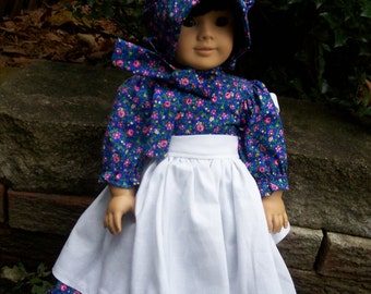 Prairie dress set(No collar) for 18 inch doll (special order only)