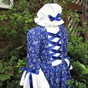 Girls Colonial dress/1700&#39;s Costume ..  ..PLEASE read full details inside ad
