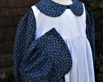 Girls Pioneer dress..Little House Prairie Costume... (Please read full description inside ad)