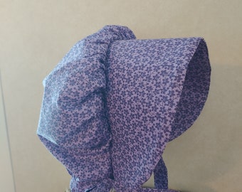 Girls  Pioneer bonnet.. "Please read full details on sizing and shipping inside of ad"