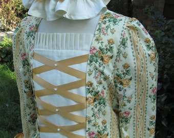 Girls Colonial dress/Williamsburg Felicity costume..sizes 6 to 12 (PLEASE read full details inside ad)