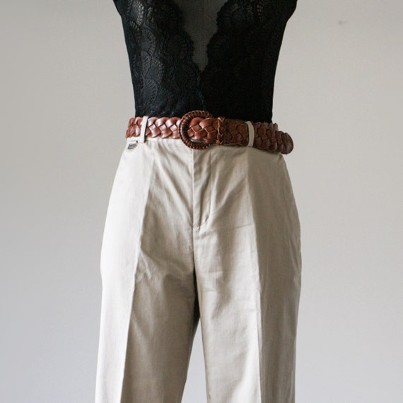 Vintage Ralph Lauren Cotton Khaki Trousers/Deadsto