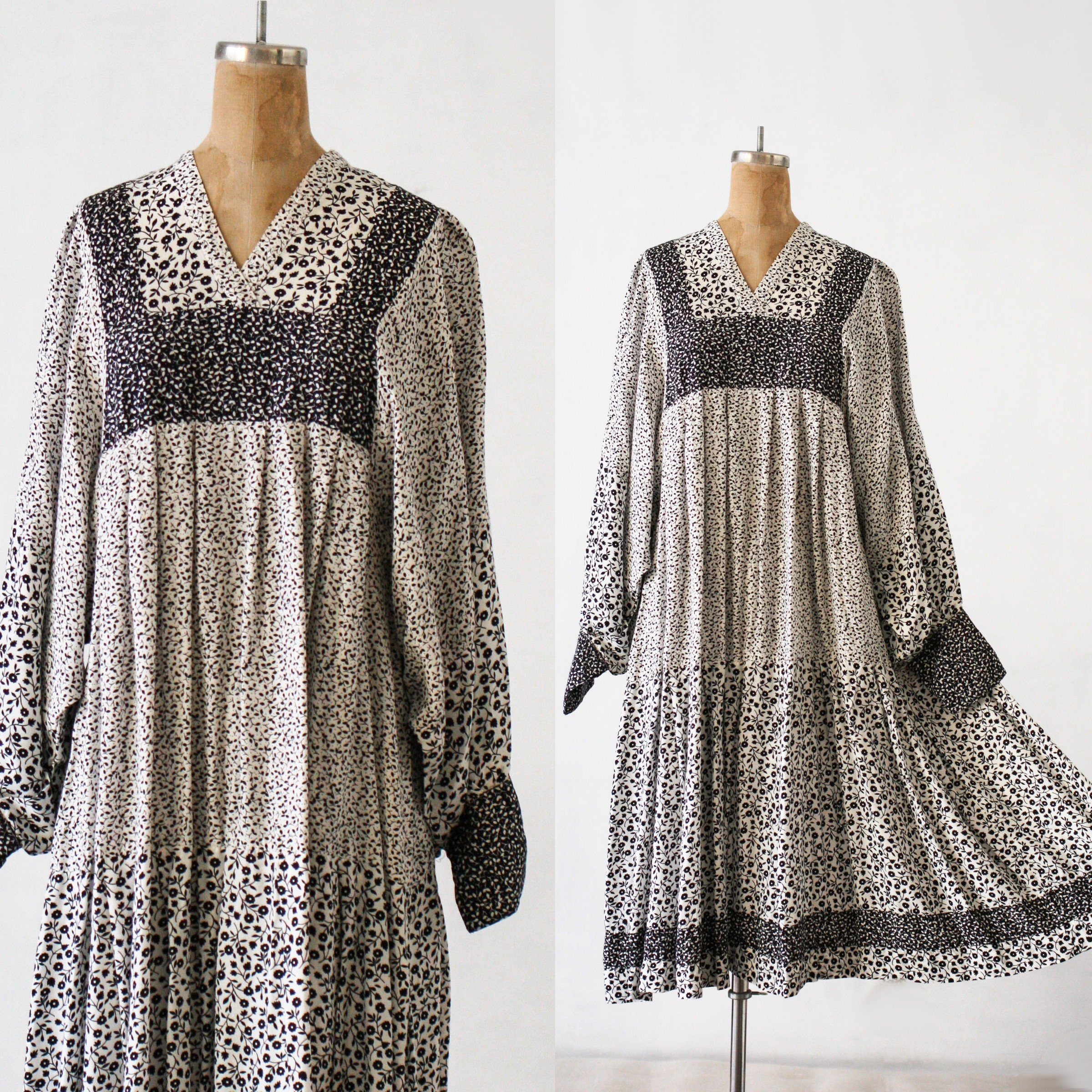 winter muumuu dresses Color:Light-Blue-Print Only a limited quantity SD-12.18.25 Buy Gerua Navy Blue