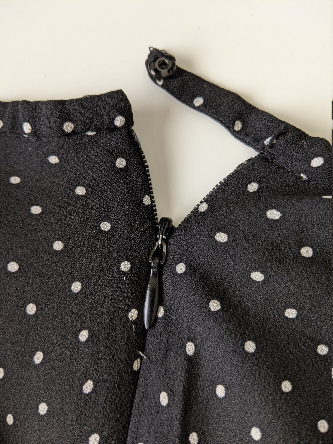 black silk bias skirt