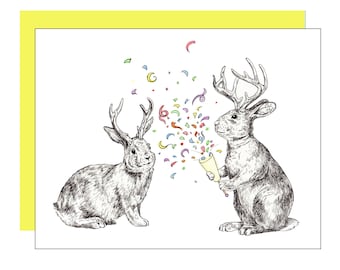 Jackalopes Card