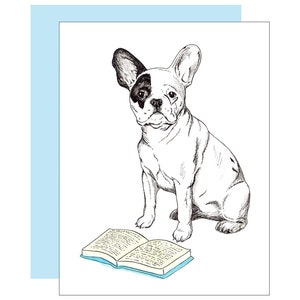 Französische Bulldogge Karte