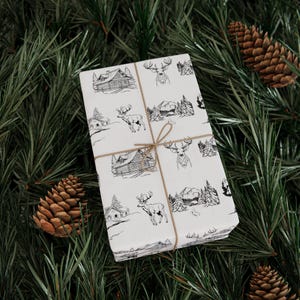 gift wrap paper wrapping roll wrapping paper christmas gift wrap christmas paper Christmas festive paper sheets Nutcracker wrapping paper