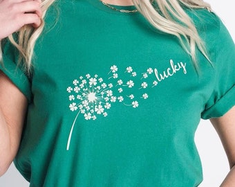 Four Leaf Clover Shirt: Lucky St. Patrick's Day Tee
