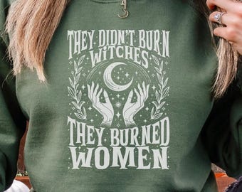 Feminist Witch T-Shirt: Women&#39;s Rights Resist Shirt