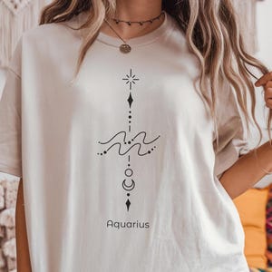 Personalized Zodiac Sign T-Shirt: Astrology Horoscope Tee