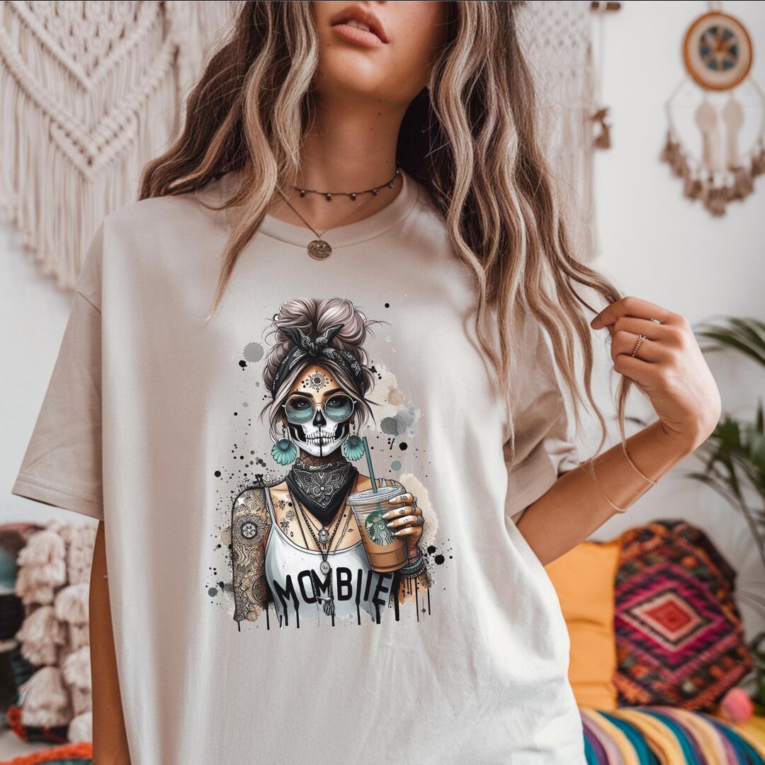 Mummy Needs Some Coffee Funny Mom Halloween T-Shirt