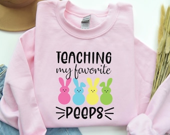 Easter Teacher Shirt: Teaching My Favorite Peeps Tee