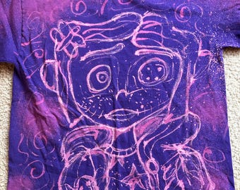 Bleach Dye Purple shirt inspired by movie ( Mase by Sunny)