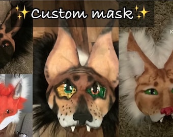 custom masks ( Message me before ordering)  ( Made by Alia )