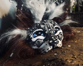 Grey  cat mask