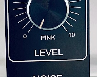 Gerador de ruído branco e rosa Euro Rack 6HP com controle de nível e saída para cada cor