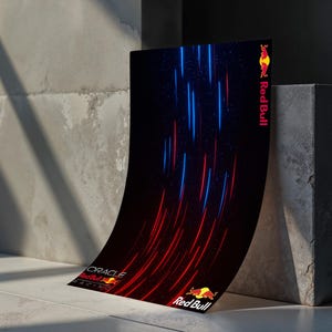 Oracle Red Bull Racing RB20 Car | Digital Artwork Wall Poster | Formula Digital Art Technic Formula 42206 compatible | Instant DOWNLOAD image 2