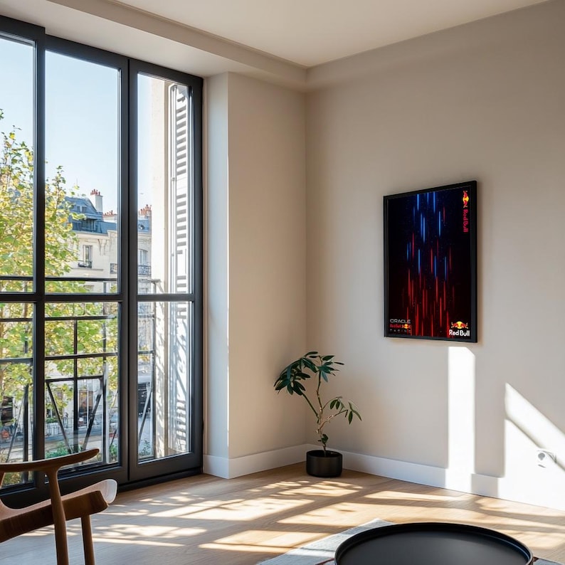 Oracle Red Bull Racing RB20 Car | Digital Artwork Wall Poster | Formula Digital Art Technic Formula 42206 compatible | Instant DOWNLOAD image 4