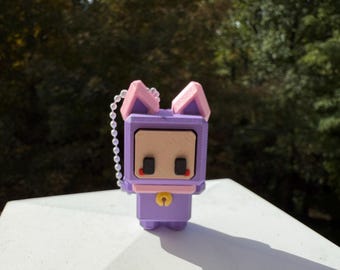 3D Printed Cat Fidget Clicker Toy | Keychain Gift