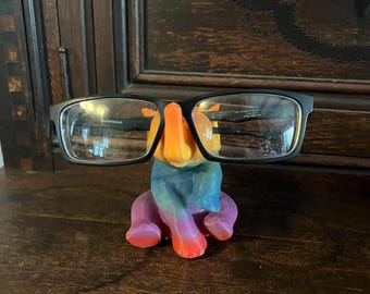 Elephant Glasses Holder, Eyeglass Holder for Office, Unique Home Decor Functional Home Decor Gift for Wife Gift for Husband Gift for Kids