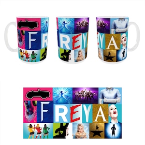 15oz Musical Theatre Personalised Name Mug Gift, Your Design for decoration or gift, Gift for him, Gift for her, Personalised Drinkware