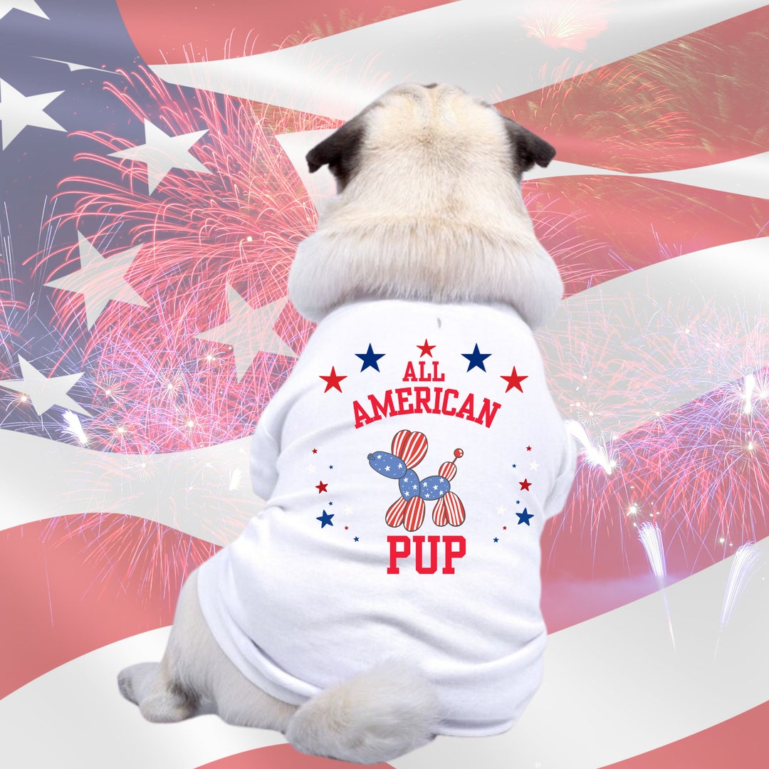 Hound Dog Fourth Of July T Shirt Design Vector Download