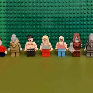 Custom Big Lez Show Lego Minifigs - Full Set - Etsy