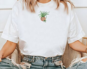 Spider Plant T-Shirt, Plant Tee