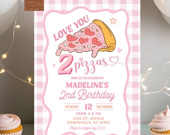 thumbnail image 2 of KUNGOON Love You To Pizzas Banner,Pizza Theme Birthday/Wedding Anniversary/Baby Shower/Bridal Shower Party Supplies,Valentine's Day Pizzas Party Decoration 2 of 10