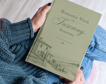 Romantische reisroute Toscane voor stellen | 7-daagse reisgids Italië | Reisplanner voor huwelijksreis en jubileum (PDF)