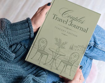 Couples Travel Journal – Tuscany Edition, Romantic Italy Memory Book (Digital Download)