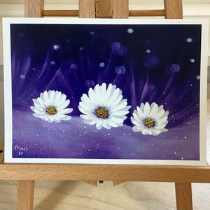 5x7 Daisy Print