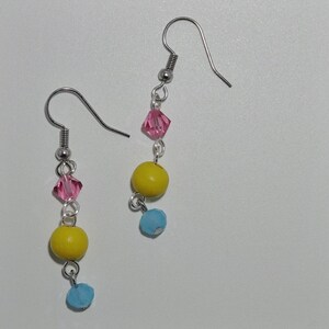 Pan pride earrings