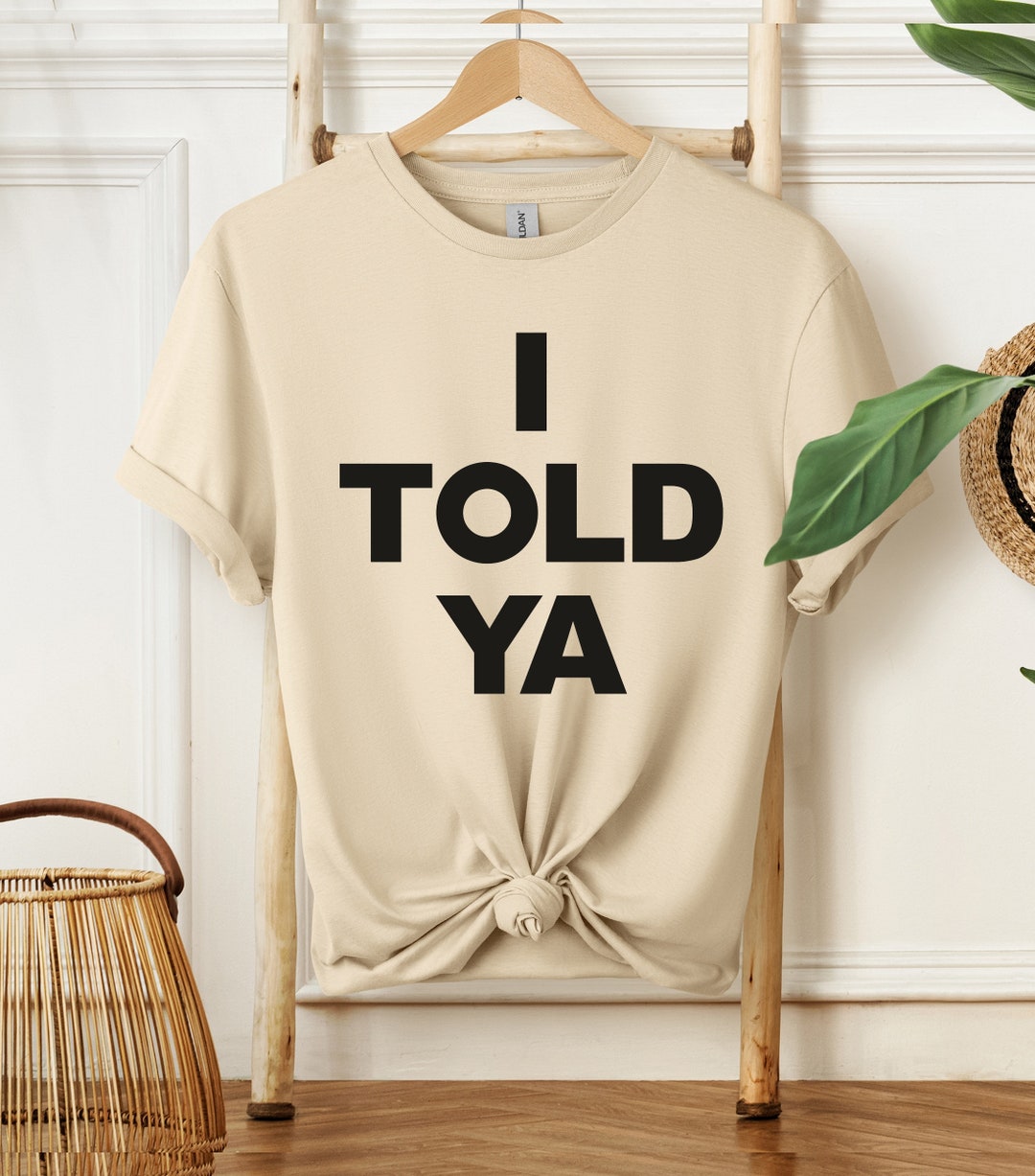I Told Ya Tshirt, Zendaya Movie, Meme Shirt, Shirt Zendaya, I Told Ya