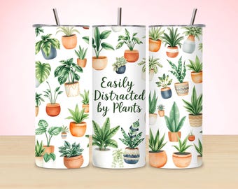 Bekerverpakking voor grappige planten: gemakkelijk af te leiden ontwerp (digitale download)