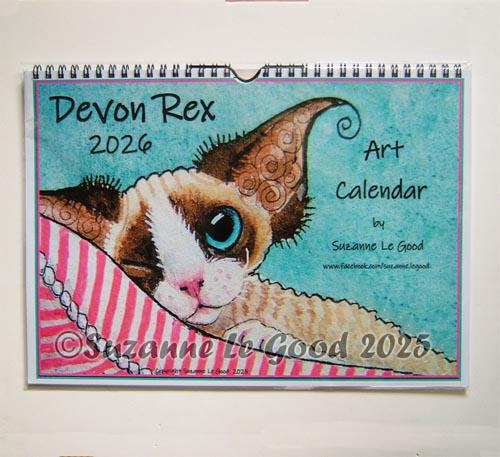 SuzannesGallery - Etsy 日本 One Day's Cat 動物画 猫 イラスト 原画