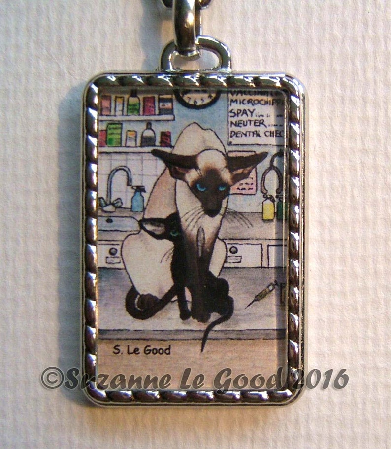 Meerkats Photo Slate Christmas Gift Ornament AMK-1SL