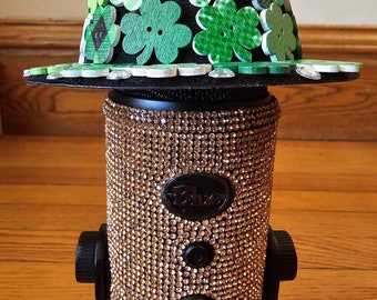 ASMR, Embellished Microphone Cover Luck of the Irish