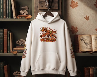 Jurassic Fall Hoodie | Dinosaur Fall Sweatshirt