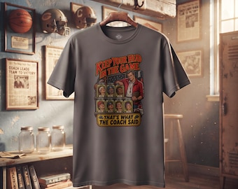 Keep Your Head in the Game T-Shirt | Coach Whack-a-Mole Retro Sports Design