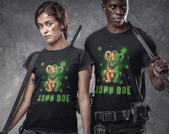 Personalized Zombie Baby Lion T-Shirt, Horror Halloween Costume