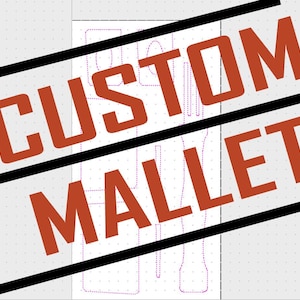 CNC Mallet SVG File – Digital Download | Precision Design
